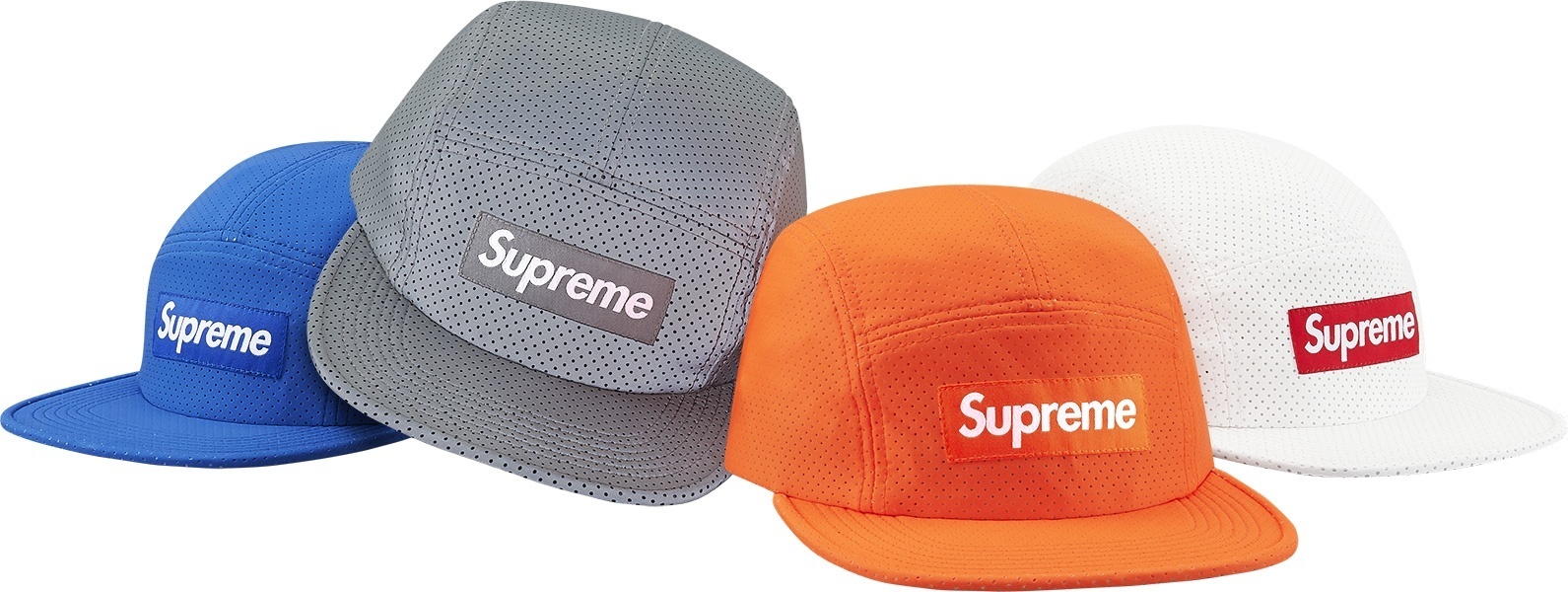 Perforated Reflective Camp Cap